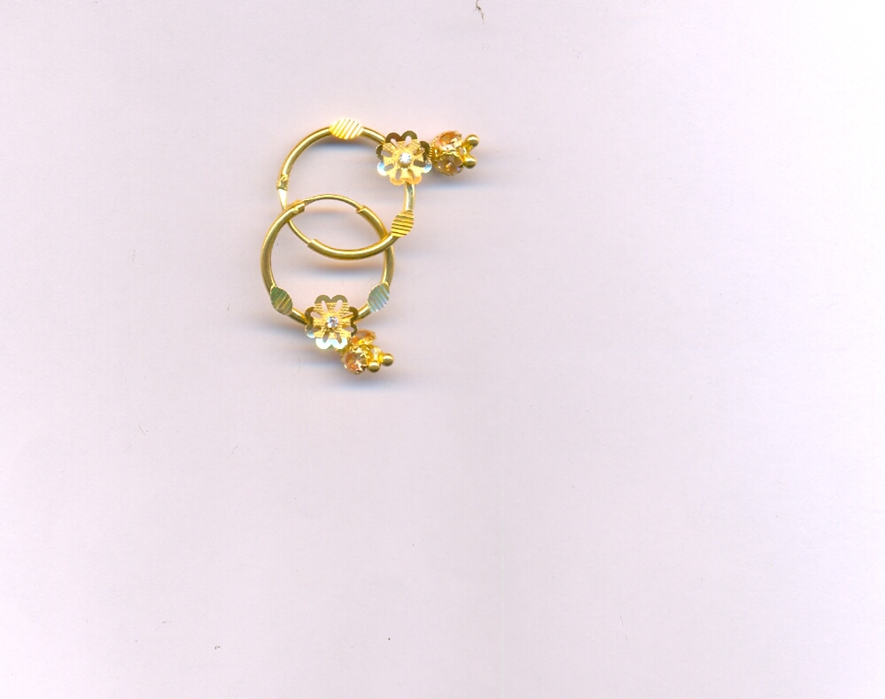 GOLD EARRING CASTING