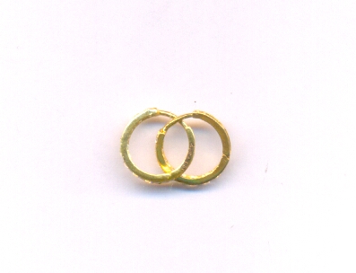 GOLD EARRING CASTING EXCLUSIVE