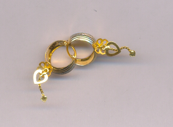 GOLD EARRING CASTING FANCY
