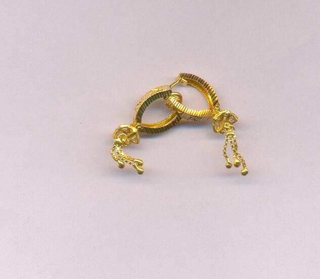 GOLD EARRING CASTING FANCY