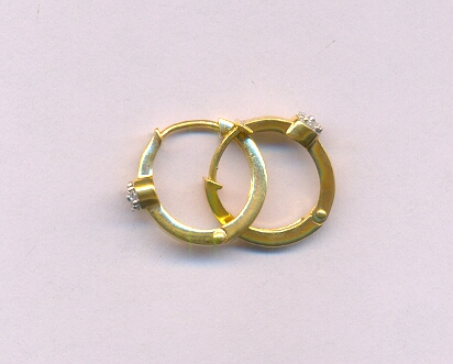GOLD EARRING CASTING FANCY
