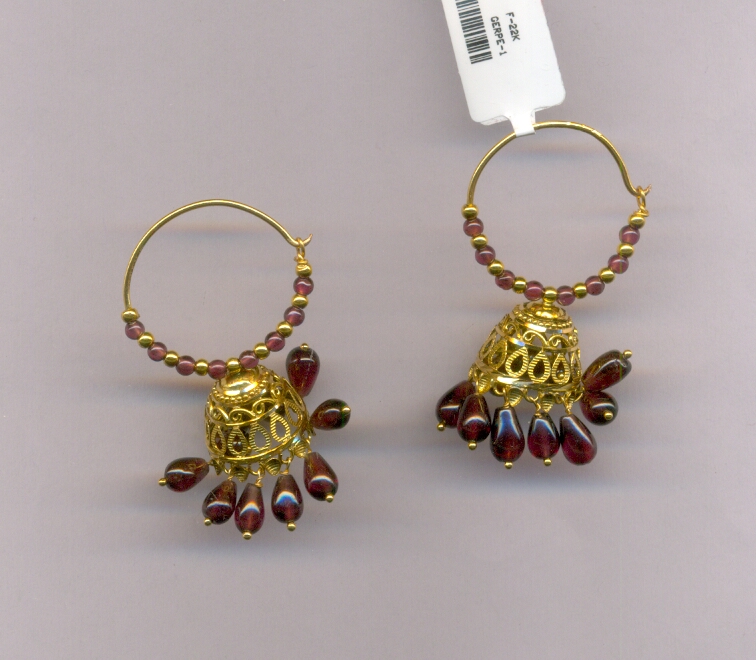 GOLD EARRING PLAIN EXCLUSIVE