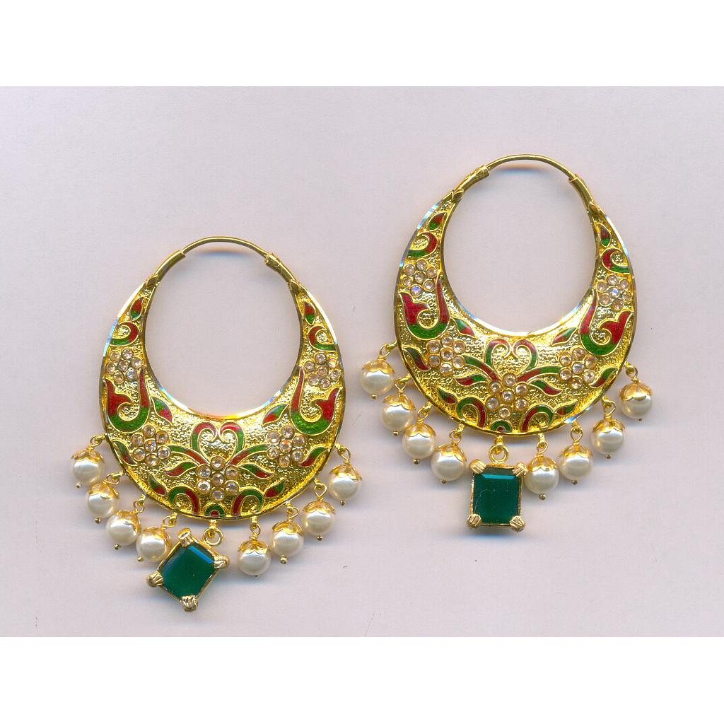 GOLD EARRING PLAIN EXCLUSIVE