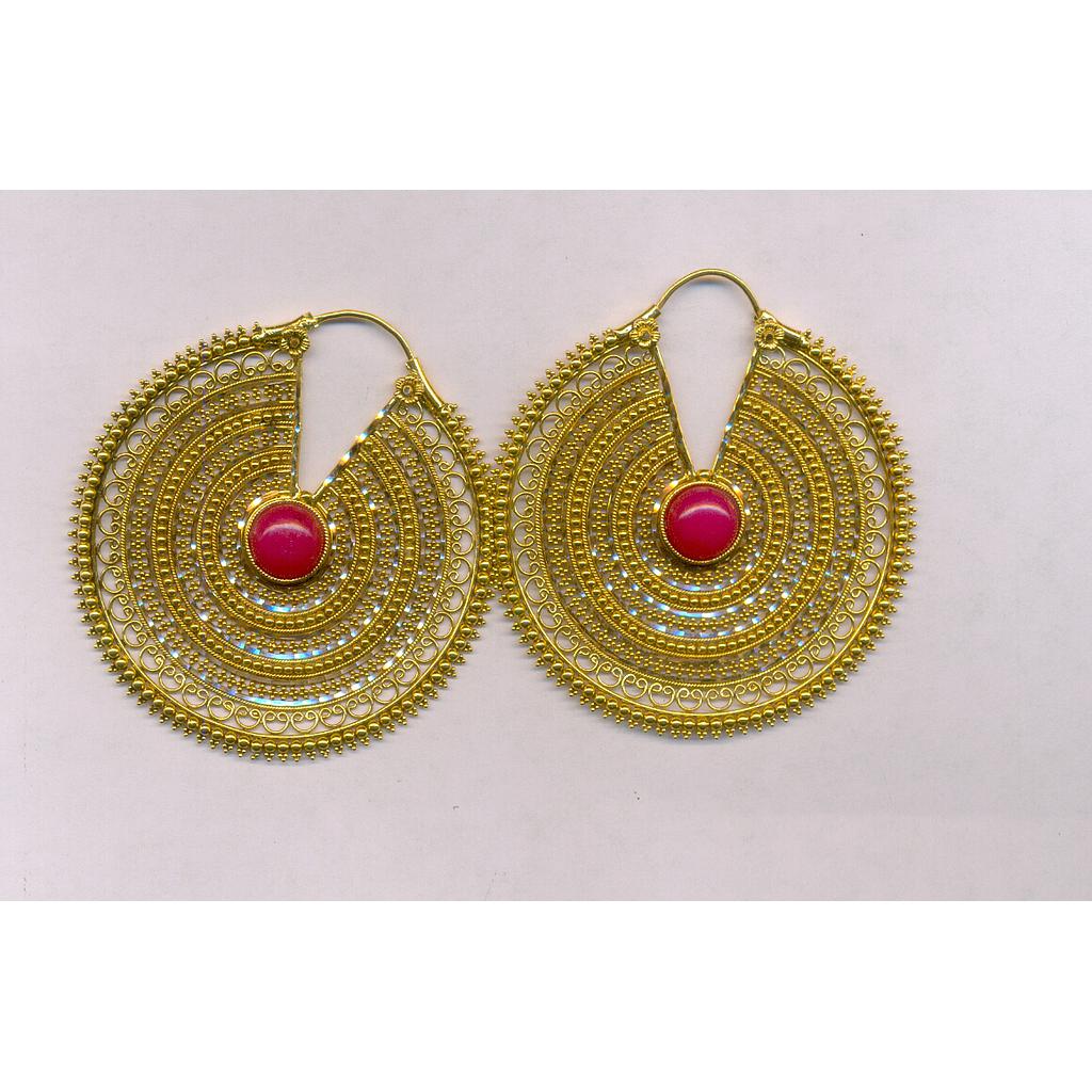 GOLD EARRING PLAIN EXCLUSIVE