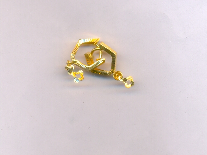 GOLD EARRING PLAIN EXCLUSIVE