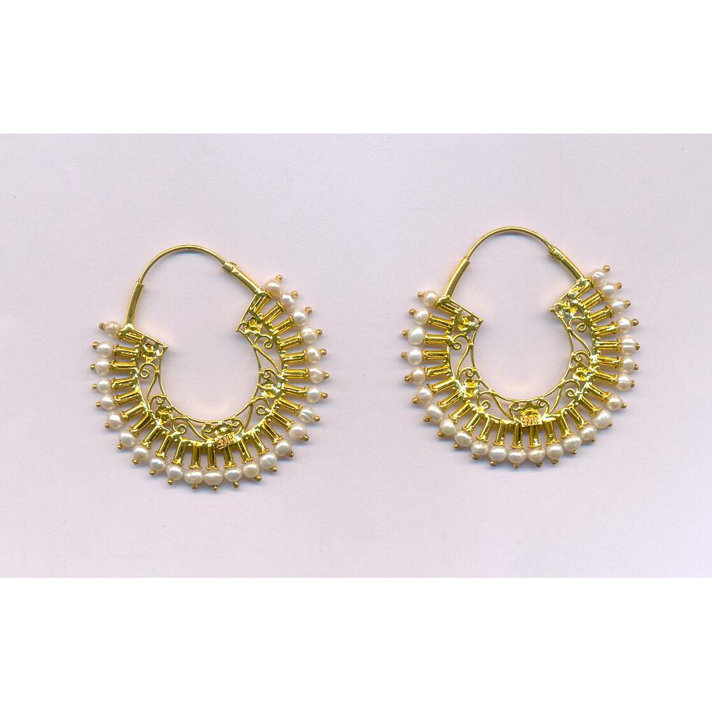 GOLD EARRING PLAIN EXCLUSIVE