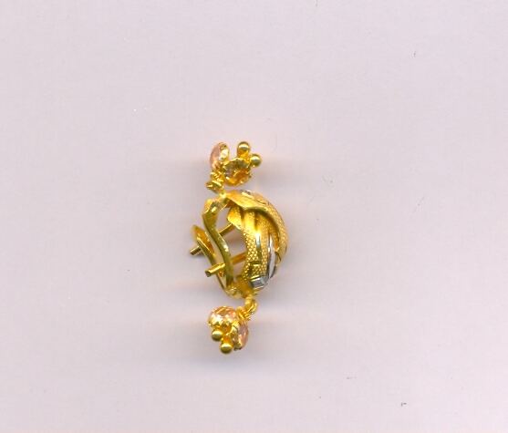 GOLD EARRING PLAIN EXCLUSIVE