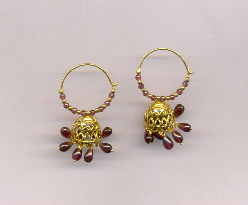 GOLD EARRING PLAIN EXCLUSIVE