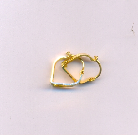 GOLD EARRING PLAIN EXCLUSIVE