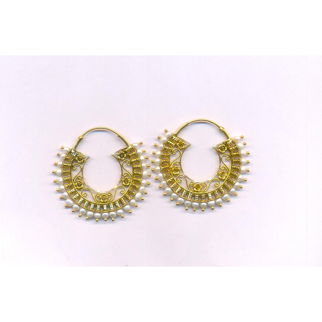 GOLD EARRING PLAIN EXCLUSIVE