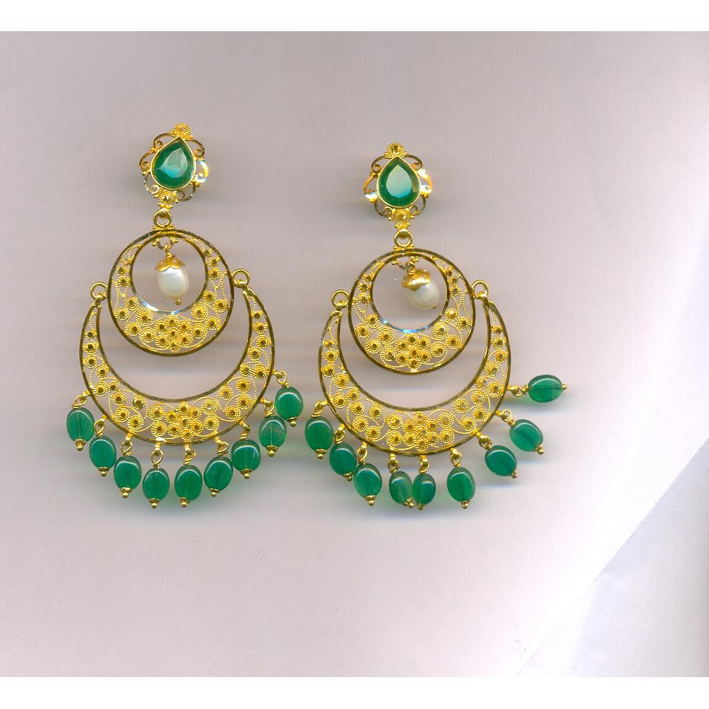 GOLD EARRING PLAIN EXCLUSIVE