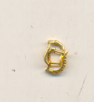 GOLD EARRING PLAIN FANCY