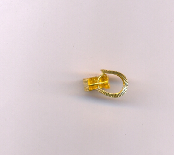 GOLD EARRING PLAIN FANCY