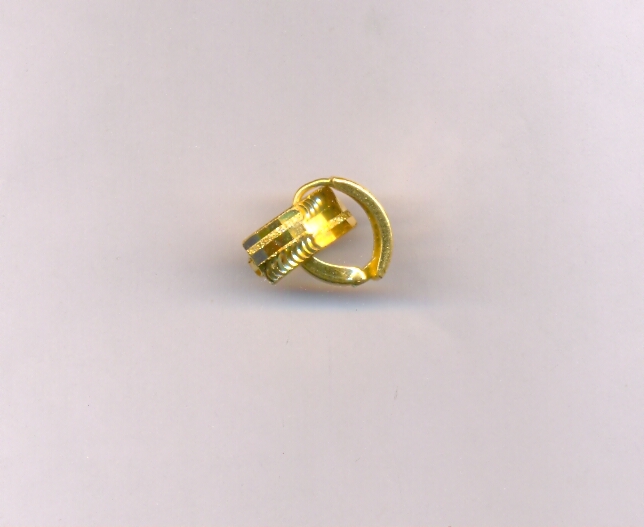 GOLD EARRING PLAIN FANCY