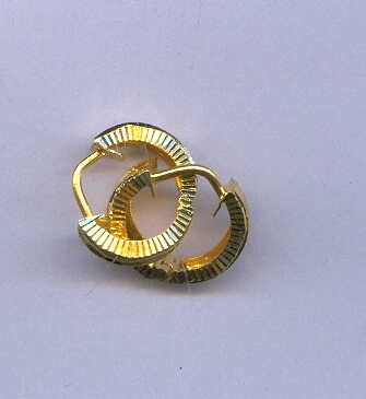 GOLD EARRING PLAIN GENERAL