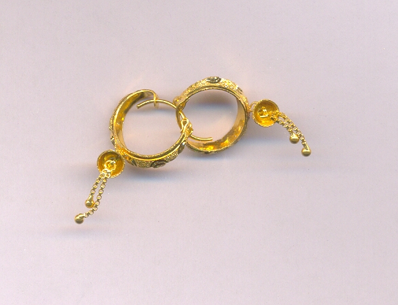 GOLD EARRING PLAIN GENERAL