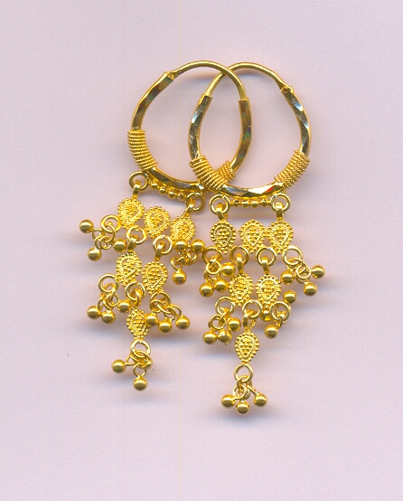 GOLD EARRING PLAIN GENERAL