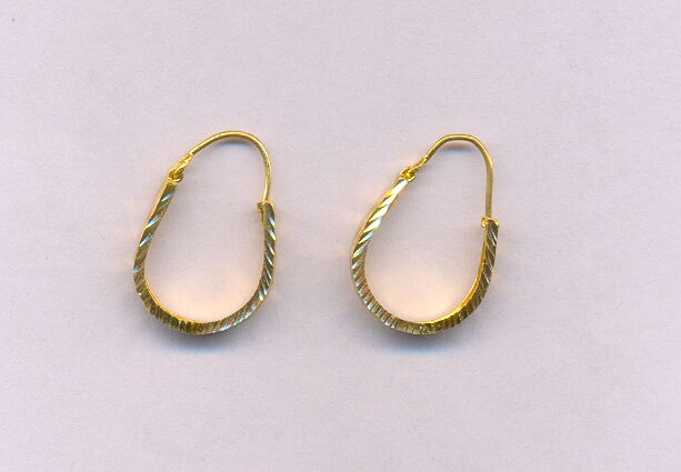 GOLD EARRING PLAIN GENERAL