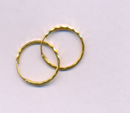 GOLD EARRING PLAIN GENERAL