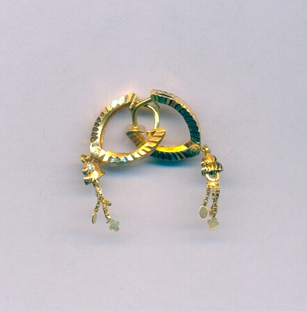 GOLD EARRING PLAIN GENERAL