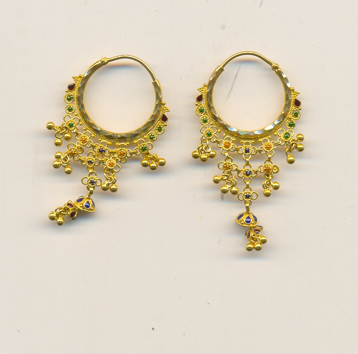 GOLD EARRING PLAIN GENERAL
