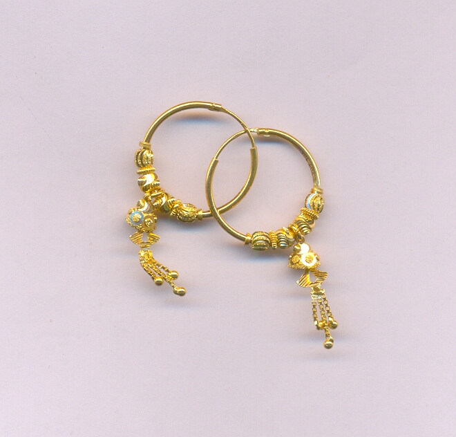 GOLD EARRING PLAIN GENERAL