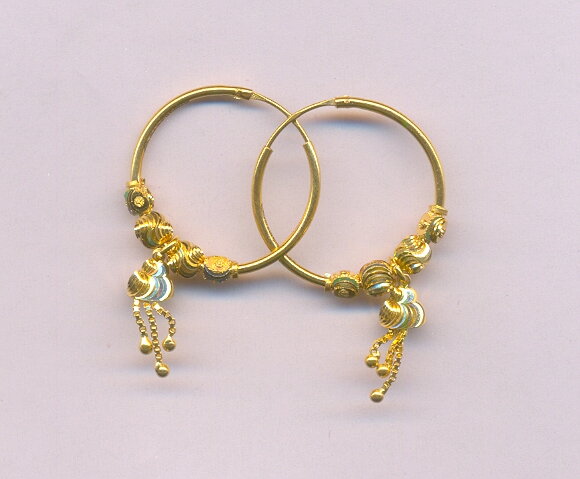 GOLD EARRING PLAIN GENERAL