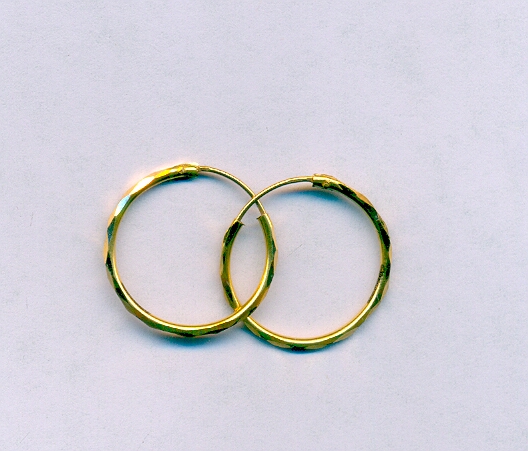 GOLD EARRING PLAIN GENERAL