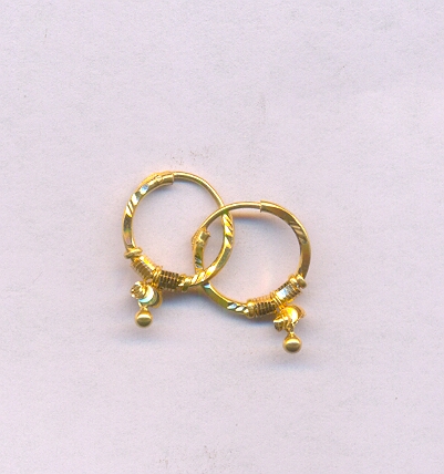 GOLD EARRING PLAIN GENERAL