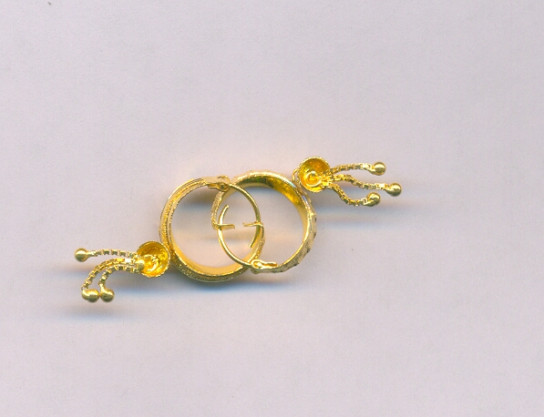 GOLD EARRING PLAIN GENERAL