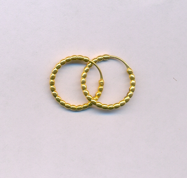 GOLD EARRING PLAIN GENERAL