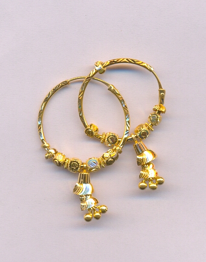 GOLD EARRING PLAIN GENERAL