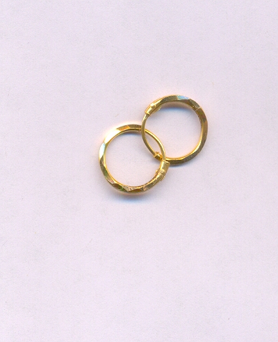 GOLD EARRING PLAIN GENERAL