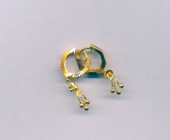 GOLD EARRING PLAIN GENERAL