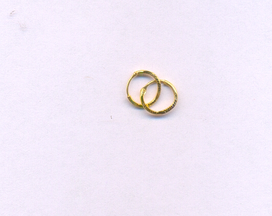 GOLD EARRING PLAIN GENERAL