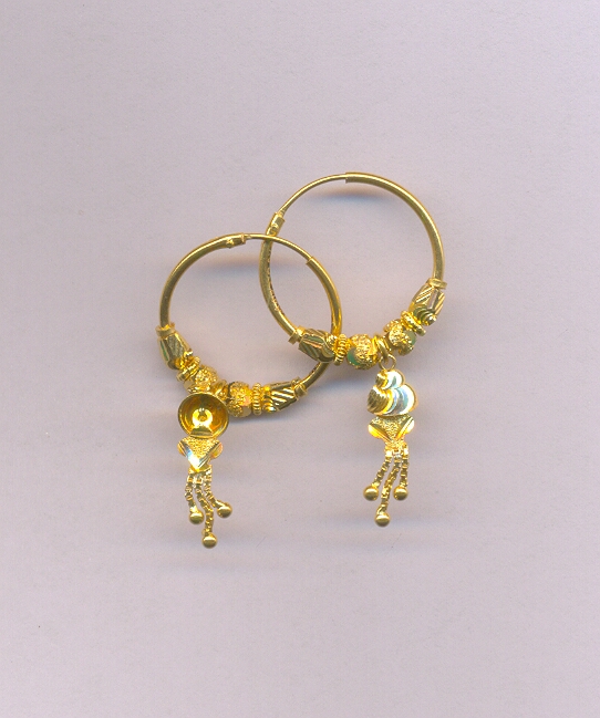GOLD EARRING PLAIN GENERAL