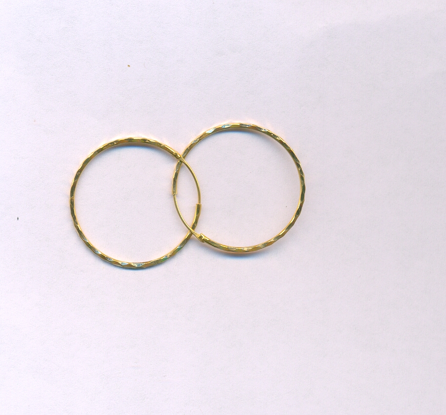 GOLD EARRING PLAIN GENERAL