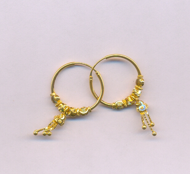 GOLD EARRING PLAIN GENERAL