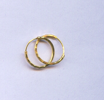 GOLD EARRING PLAIN GENERAL