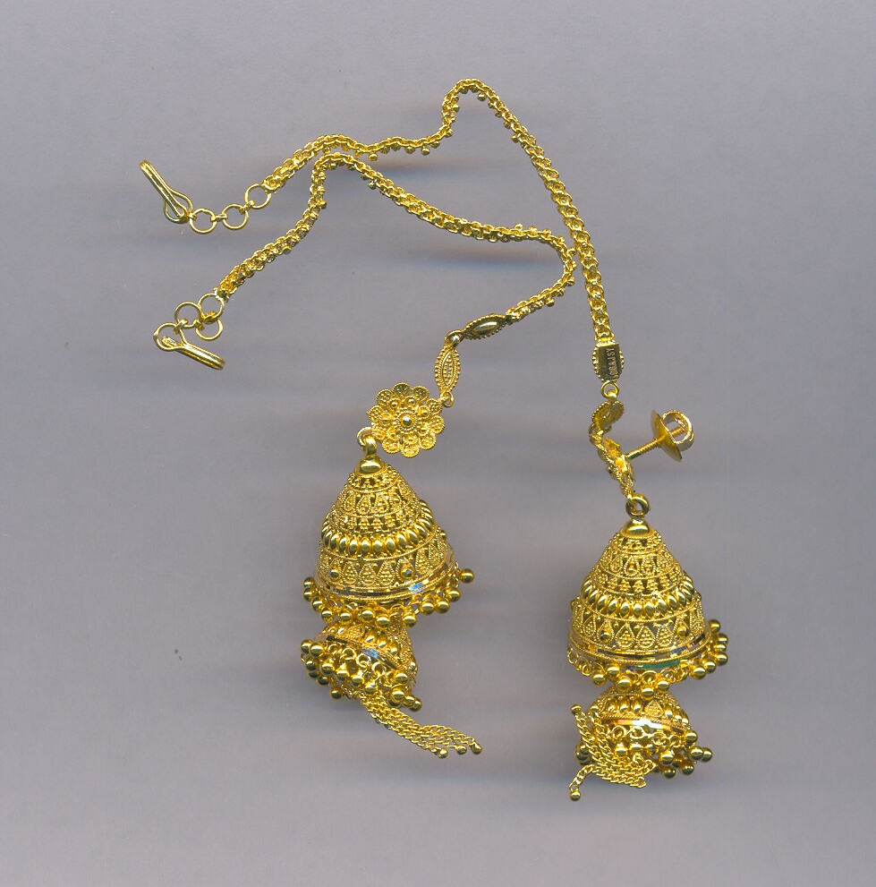 GOLD EARRING PLAIN GENERAL