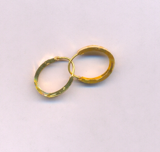 GOLD EARRING PLAIN GENERAL