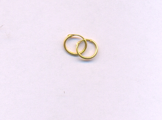 GOLD EARRING PLAIN GENERAL