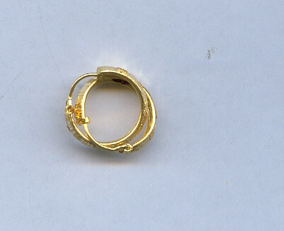 GOLD EARRING PLAIN GENERAL