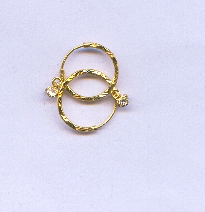 GOLD EARRING PLAIN GENERAL