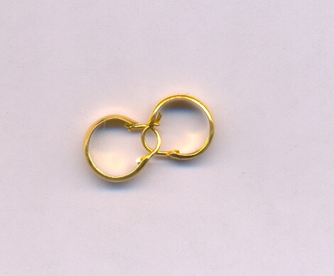 GOLD EARRING PLAIN GENERAL