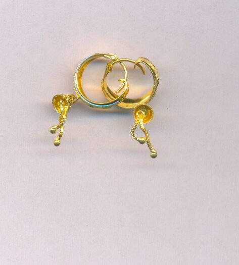 GOLD EARRING PLAIN GENERAL