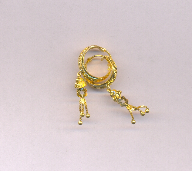 GOLD EARRING PLAIN GENERAL