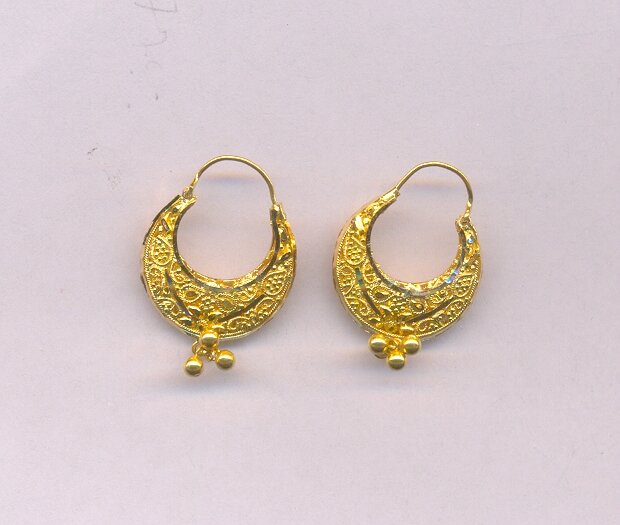 GOLD EARRING PLAIN GENERAL