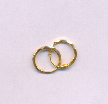 GOLD EARRING PLAIN GENERAL