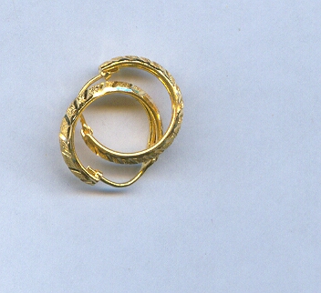 GOLD EARRING PLAIN GENERAL
